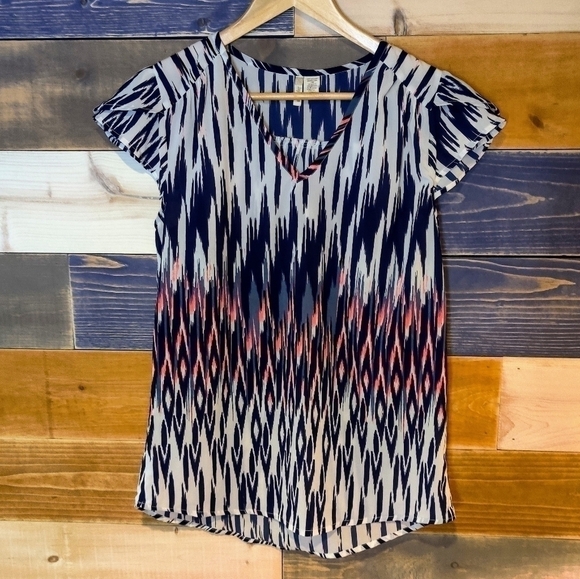 Japana Tops - Japana flutter top M flowy